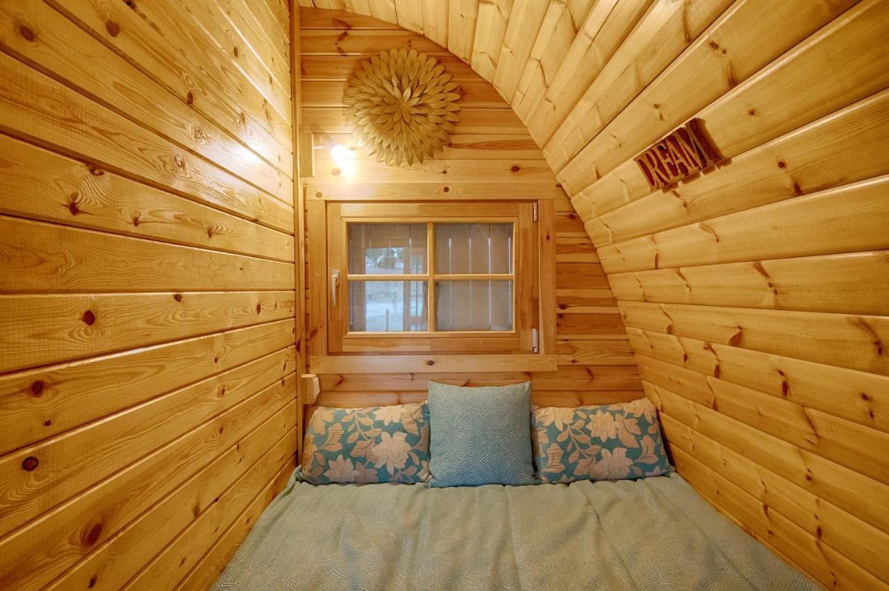 Pensjonat Glamping Turquesa, Feel And Relax In A Wood House Corredoura Zewnętrze zdjęcie